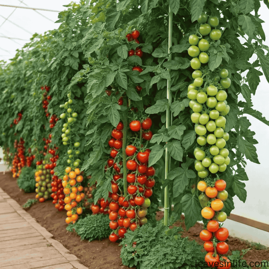 how to grow indeterminate tomatoes in home
