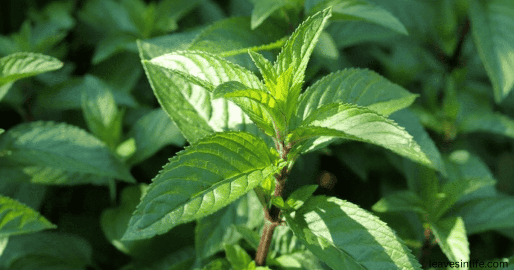 grow peppermint near tomatoes