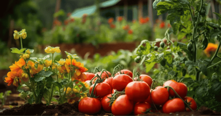 what to plant with tomatoes